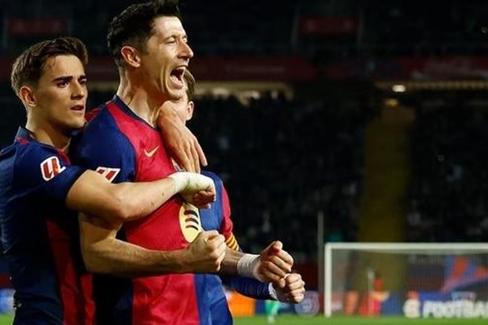 Robert Lewandowski tiếp tục dẫn đầu cuộc đua vua phá lưới La Liga