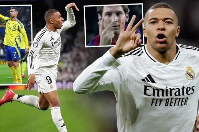 Mbappe học theo Ronaldo, Messi