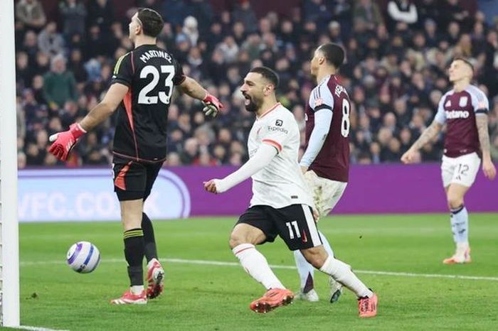 Salah tỏa sáng giúp Liverpool ngược dòng hòa 2-2 tại Aston Villa