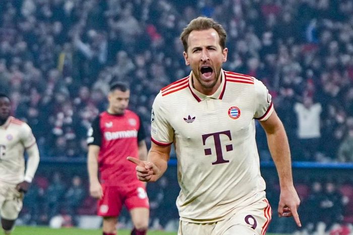 Harry Kane rực sáng, Bayern Munich vùi dập Leverkusen