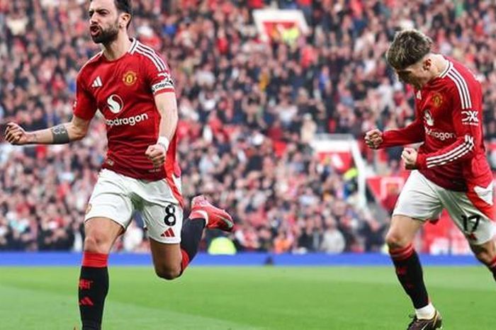 Ngoại hạng Anh: Bruno lập siêu phẩm, MU suýt có 3 điểm trước Arsenal