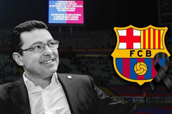 Trận đấu của Barca bị hoãn vì bác sĩ đội qua đời