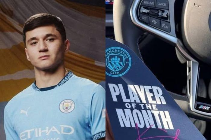 Thực hư hậu vệ Khusanov ẵm danh hiệu 'cầu thủ xuất sắc nhất tháng 2' của Man. City