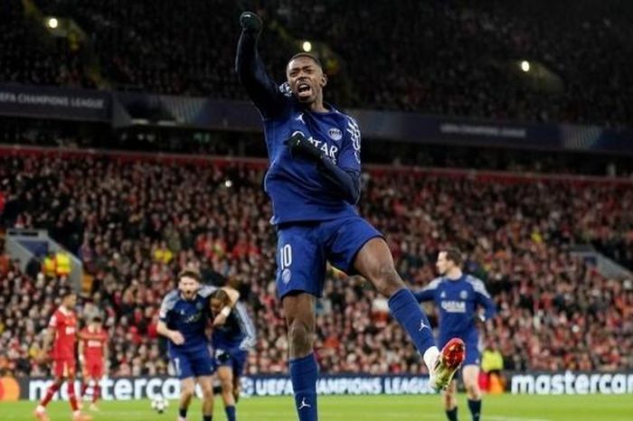 Bàn thắng quý giá của Dembele trước Liverpool