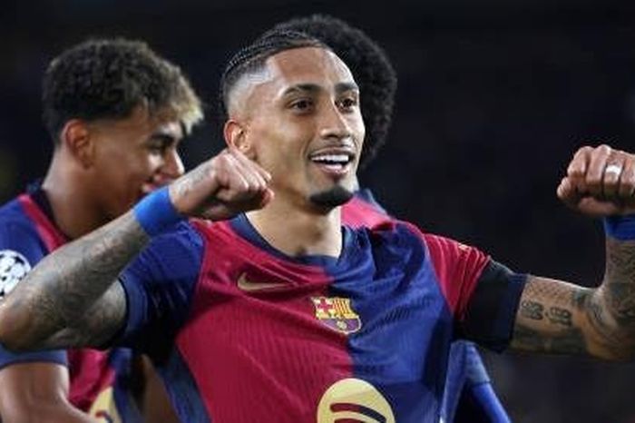 Thăng hoa, Raphinha dẫn đầu cuộc đua Vua phá lưới UEFA Champions League