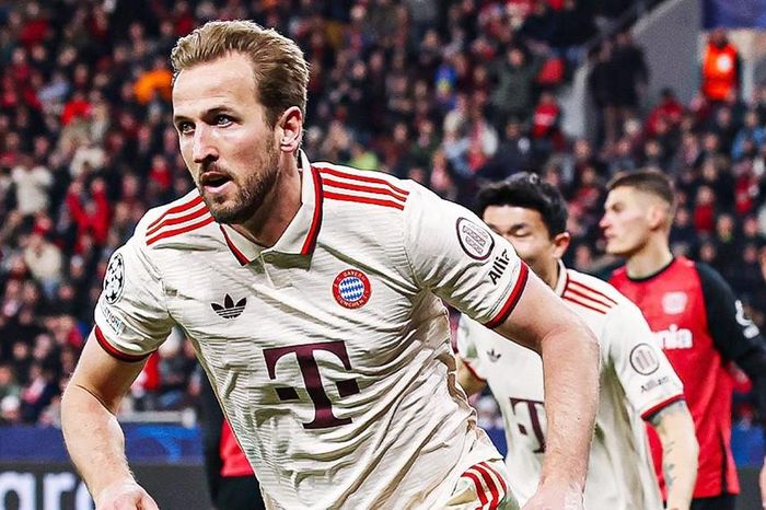 Harry Kane bùng nổ, Bayern Munich vùi dập Leverkusen