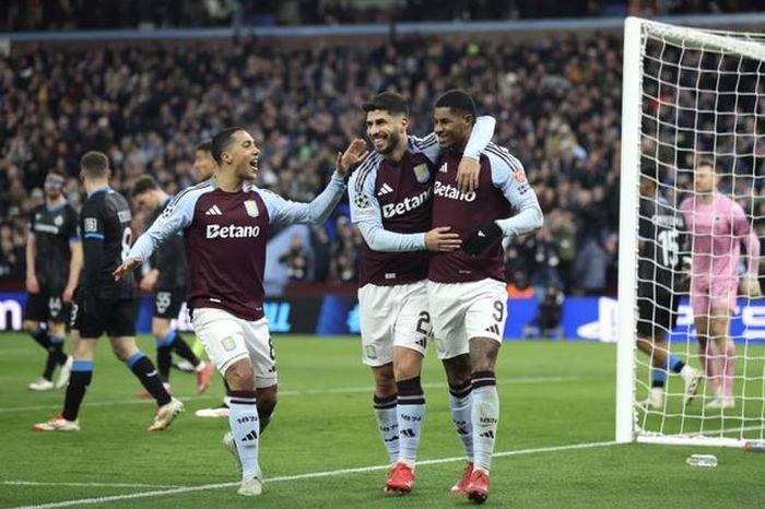 Rashford tỏa sáng, Aston Villa tưng bừng giành vé tứ kết Champions League