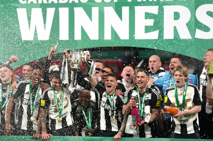Tin thể thao (17-3): Thắng Liverpool, Newcastle thành tân vương Carabao Cup