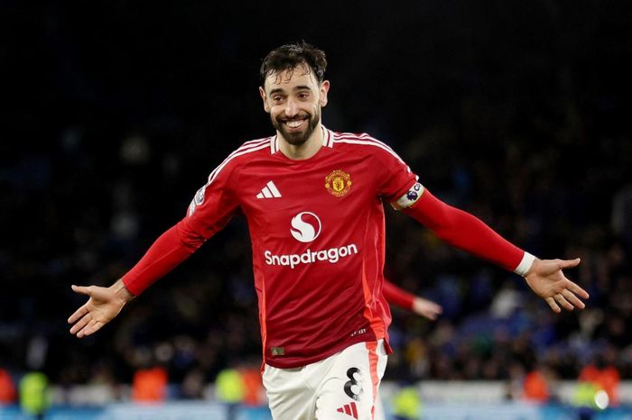 Kết quả vòng 29 Ngoại hạng Anh 2024/2025: MU thắng đậm Leicester City