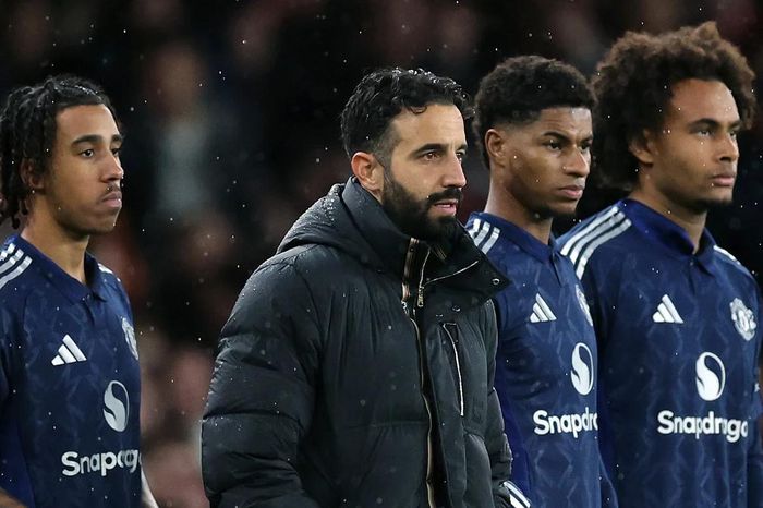 HLV Ruben Amorim: 'Rashford không phải là cầu thủ của MU'