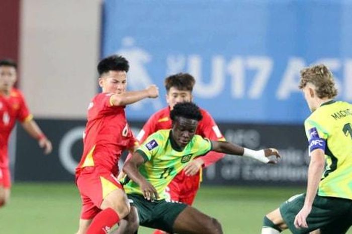 Thi đấu quả cảm, U17 Việt Nam hòa U17 Australia tại Vòng chung kết U17 châu Á 2025