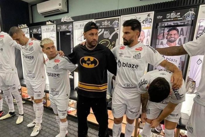 Hình ảnh gây chú ý của Neymar