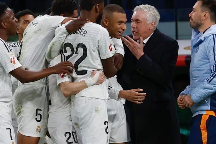Ancelotti gạt Vinicius, chọn lại Mbappe đá phạt đền trước Arsenal