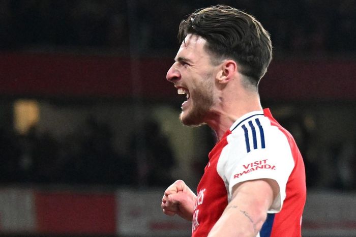 Declan Rice lập kỷ lục trong ngày Arsenal đè bẹp Real Madrid