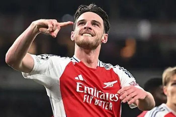 Điểm 10 cho Declan Rice trong đêm Emirates huyền diệu