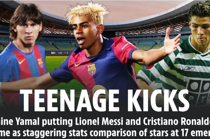 Thống kê đáng kinh ngạc của Yamal khiến Messi và Ronaldo phải… 'ngả mũ'