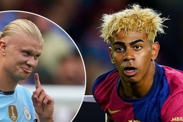 Haaland choáng với Lamine Yamal, bùng lên tin đồn gia nhập Barca