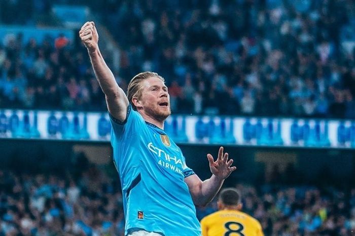 De Bruyne đưa Man City trở lại top 3