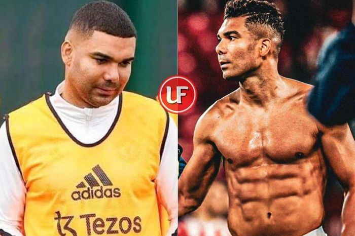 Casemiro 'lột xác' với thân hình 6 múi