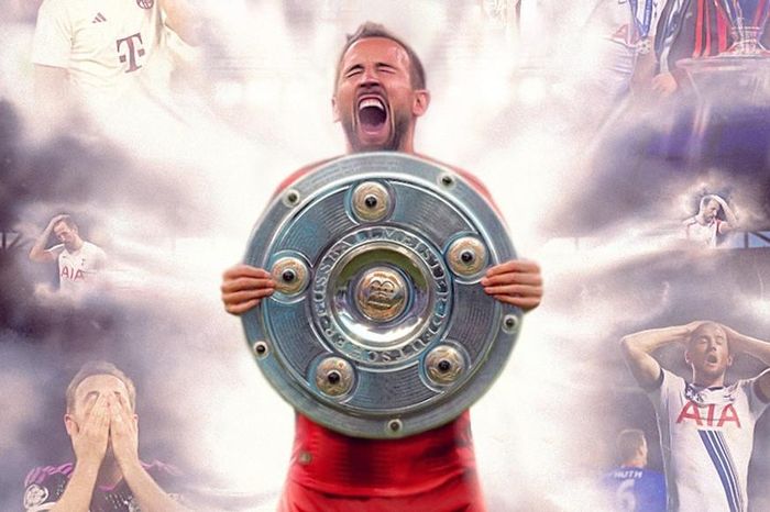Harry Kane giải cơn khát danh hiệu cùng Bayern Munich