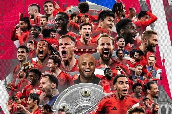 Bayern Munich giành Đĩa bạc Bundesliga lần thứ 34 trong lịch sử