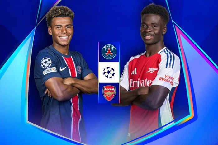 Xem trực tiếp lượt về PSG vs Arsenal trên kênh nào, ở đâu?