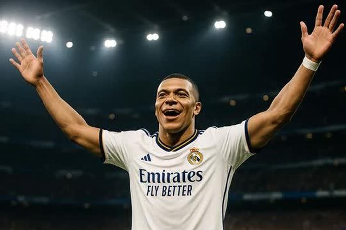 Kylian Mbappe lập hat-trick vào lưới Barcelona, phá kỷ lục 32 năm tại Real Madrid