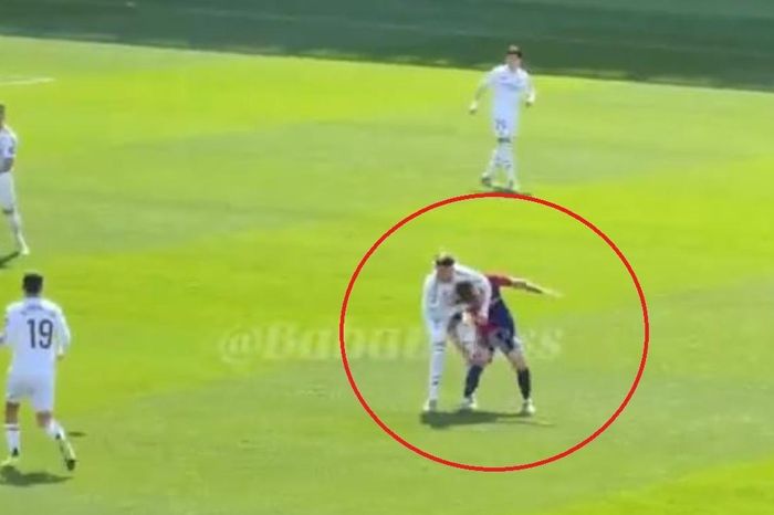 Hình ảnh xấu xí của Real ở El Clasico