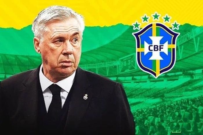 Carlo Ancelotti được bổ nhiệm làm HLV trưởng đội tuyển Brazil