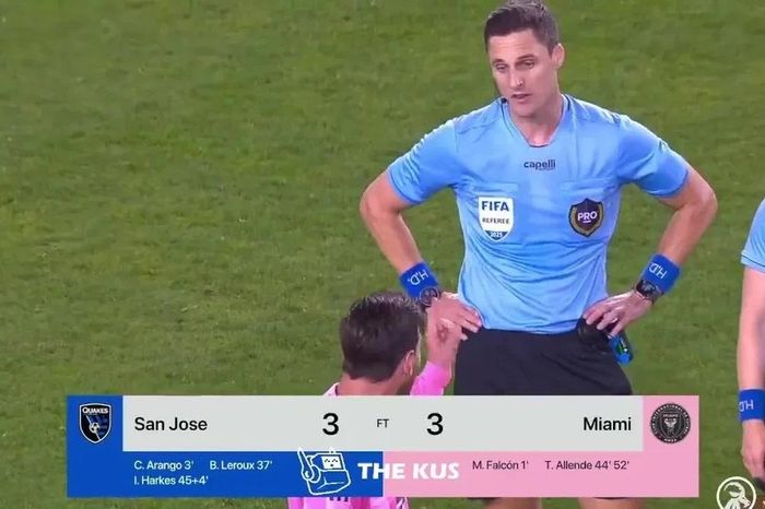 'Nổi điên' với trọng tài, Messi suýt nhận thẻ đỏ