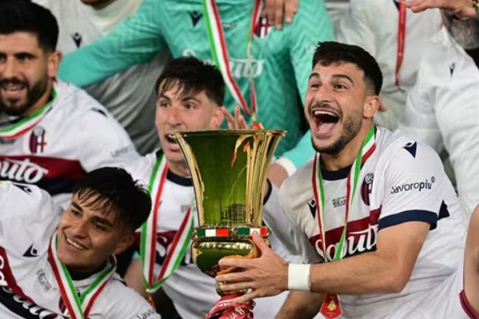 Hạ ACMilan, Bologna vô địch Cúp quốc gia Italy