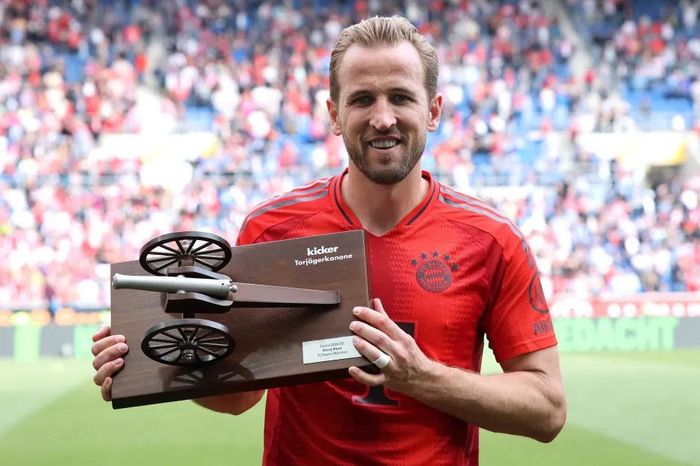 Harry Kane lập kỷ lục Bundesliga, giành Chiếc giày vàng lần thứ 5, viết tiếp lịch sử cá nhân cùng Bayern