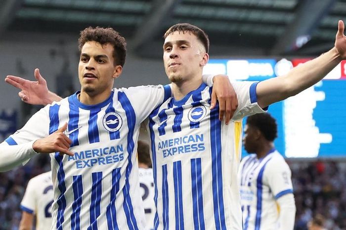 Brighton ngược dòng ngoạn mục đánh bại Liverpool