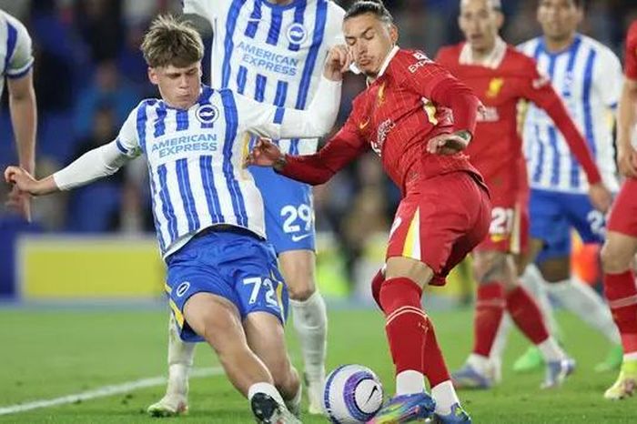 Liverpool thua ngược trên sân của Brighton