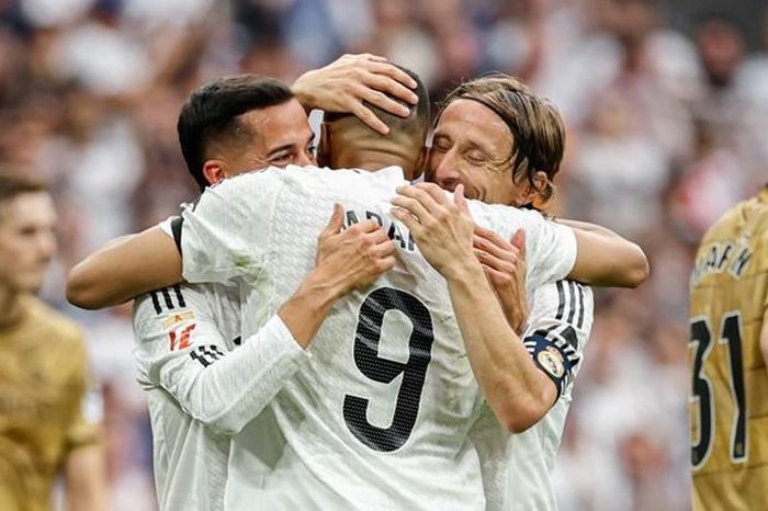Mbappe lập cú đúp, Real Madrid thắng dễ trận chia tay HLV Ancelotti