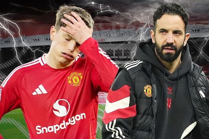 Ruben Amorim nói câu 'xát muối' tống cổ Garnacho ra khỏi MU