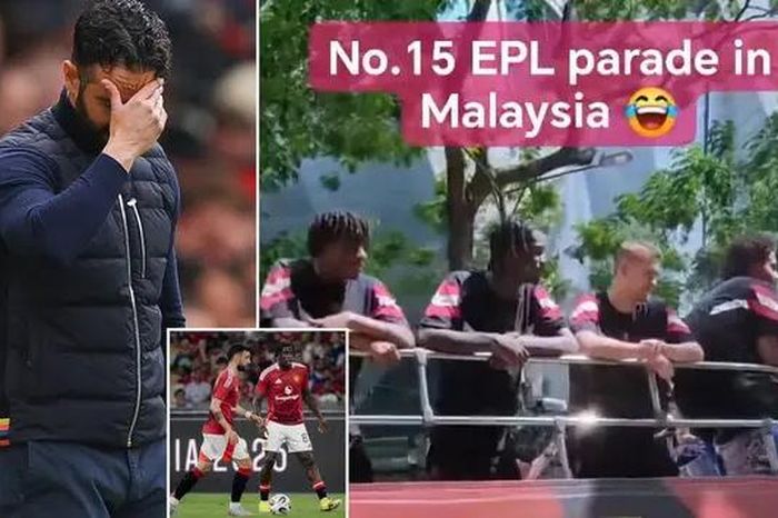Màn diễu hành xe buýt của Man United bị chế giễu