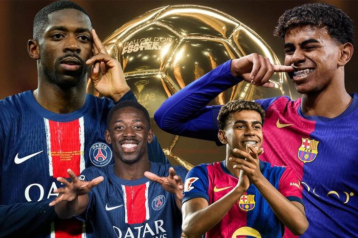 PSG đấu Inter ở Cúp C1: Dembele đua Quả bóng vàng với Yamal