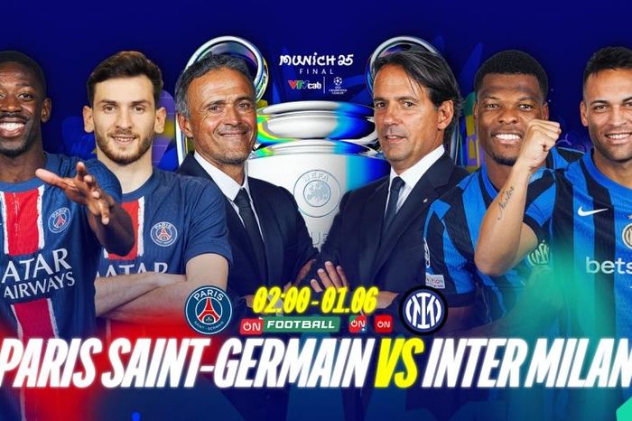 Xem trực tiếp PSG vs Inter Milan chung kết Cúp C1 châu Âu ở đâu?