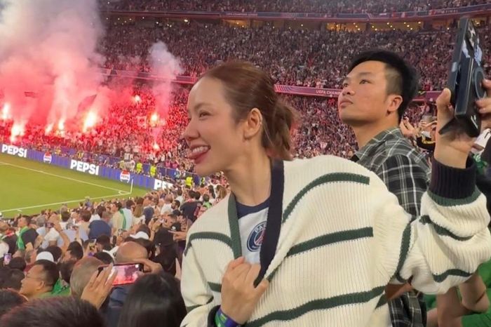 Tuấn Hưng, Phương Ly phấn khích khi PSG vô địch Champions League