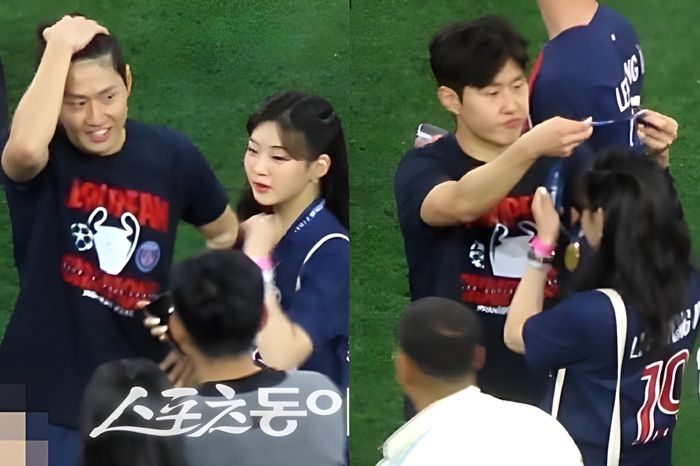 Lee Kang-in tặng huy chương Champions League cho bạn gái tài phiệt