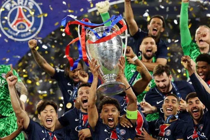 Chùm ảnh: PSG đánh bại Inter Milan 5-0, nâng cao Cúp vô địch Champions League