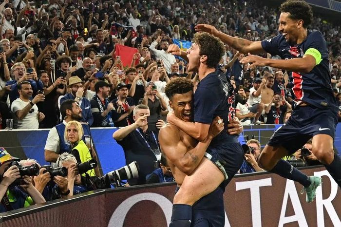 Khoảnh khắc đáng nhớ trong ngày PSG đăng quang Champions League
