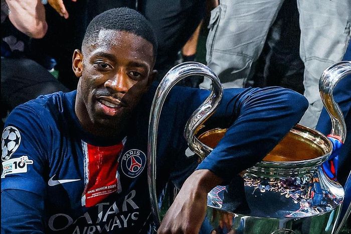 Dembele chạm một tay vào danh hiệu Quả bóng vàng