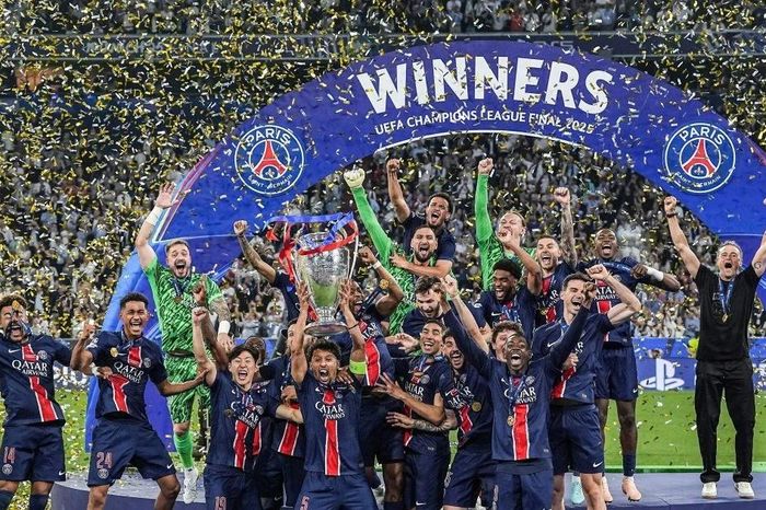 Paris Saint-Germain thống trị đội hình tiêu biểu Champions League 2024-25