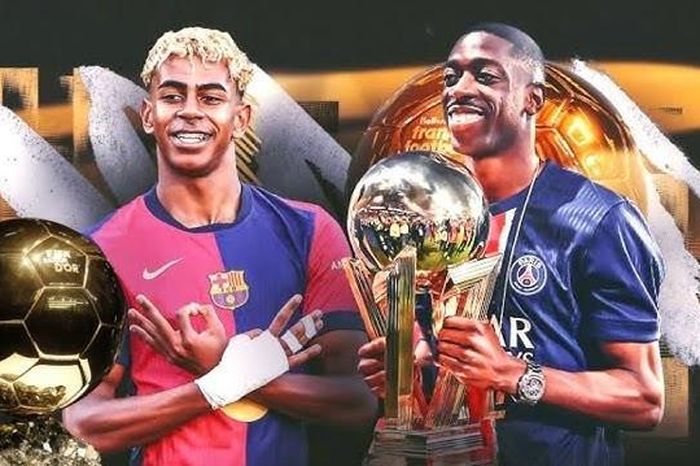 Lamine Yamal phá vỡ im lặng đua Quả bóng vàng với Dembele