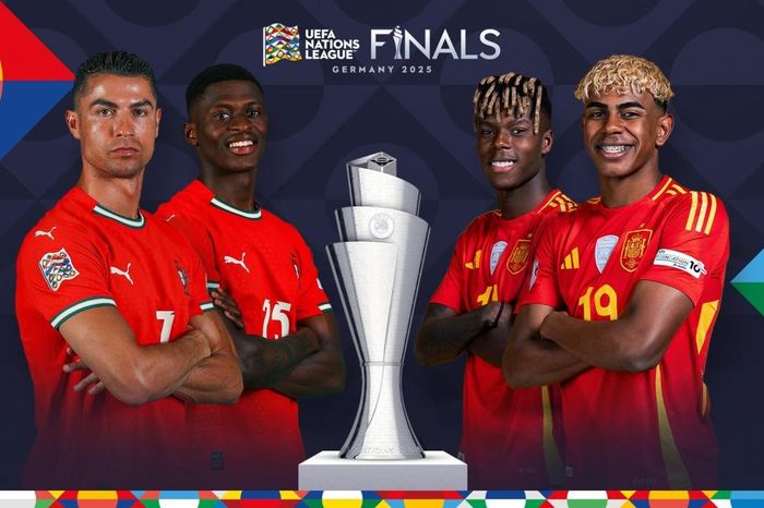 Lịch thi đấu chung kết Nations League 2024/2025: ĐT Bồ Đào Nha đấu ĐT Tây Ban Nha khi nào?