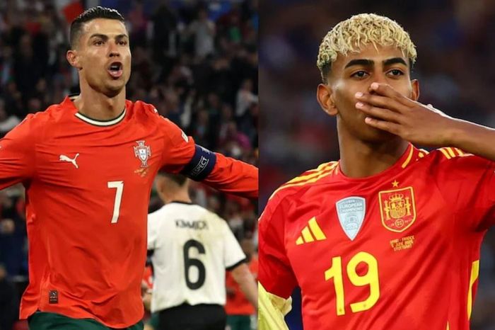 Phản ứng của Ronaldo khi đối đầu Yamal