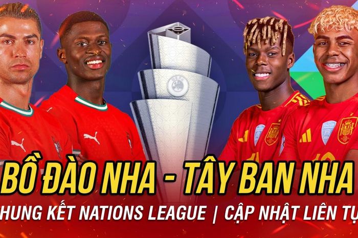 Trực tiếp Bồ Đào Nha - Tây Ban Nha chung kết Nations League: Ronaldo đấu Yamal