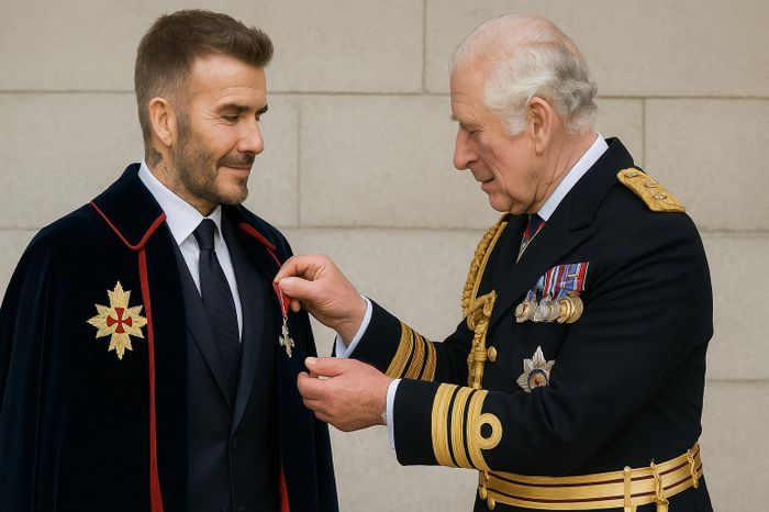 'Quý ông lịch lãm' David Beckham được phong tước Hiệp sĩ
